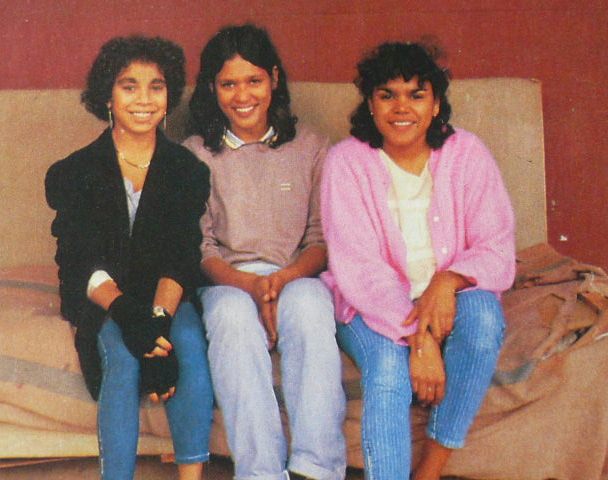 Louisa Murray, Beryl Lynette and Noelene Morrison at Tranby